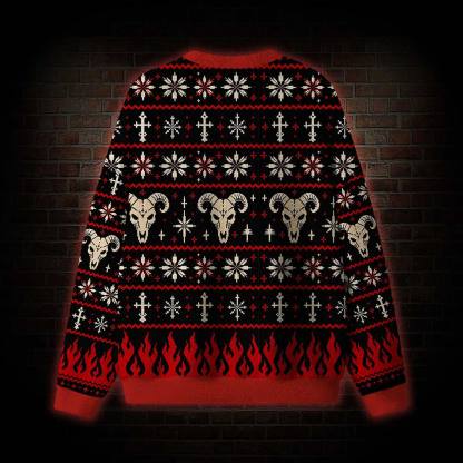 Gothic Krampus Ugly Sweatshirts