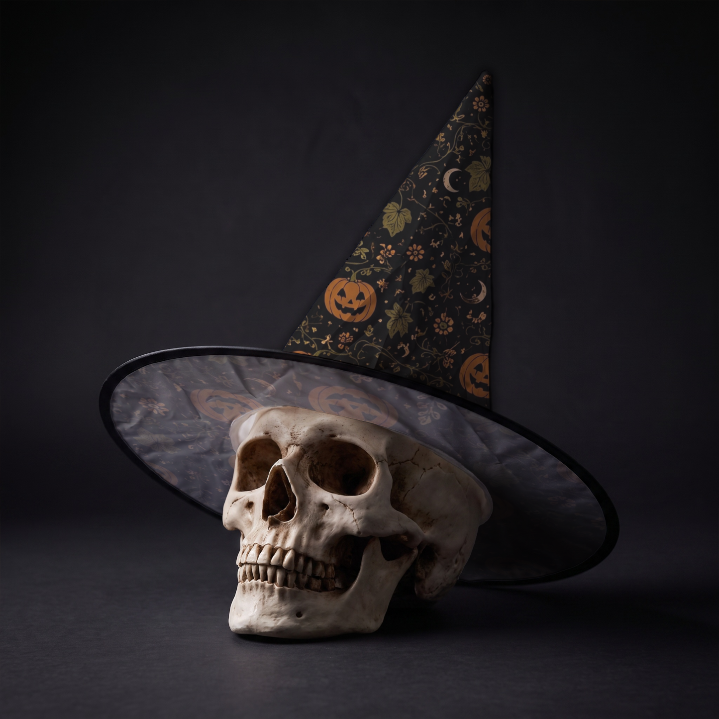 Pumpkin Halloween Witch Hat