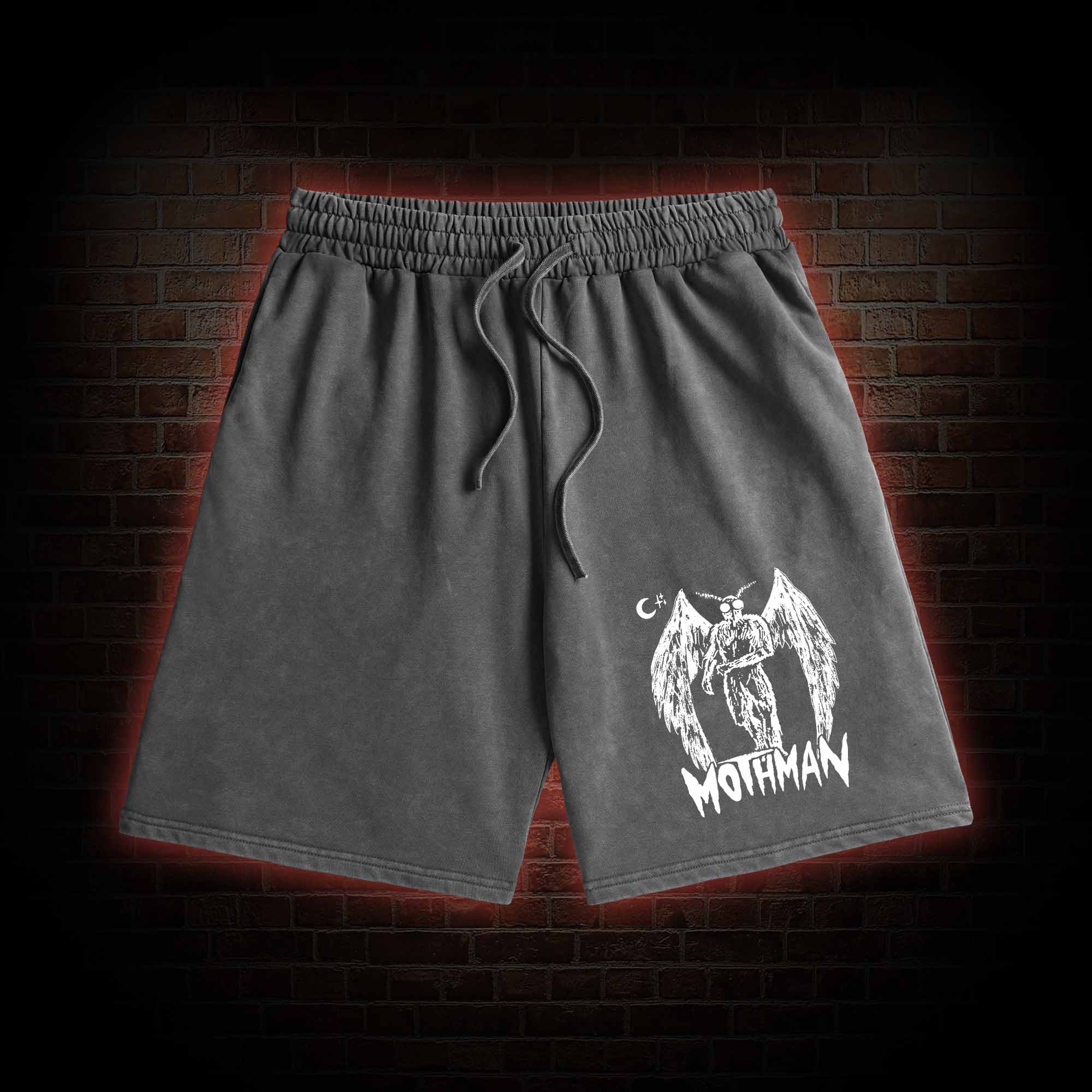  Mothman Washed Shorts