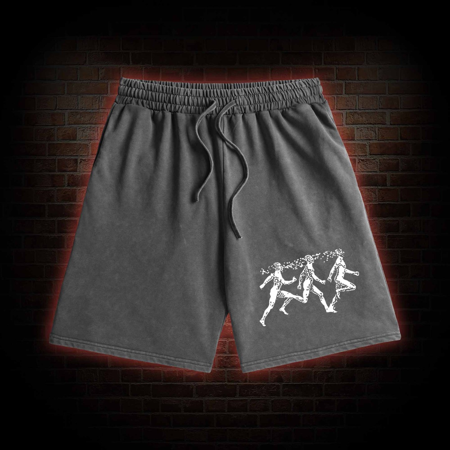 Run Washed Shorts