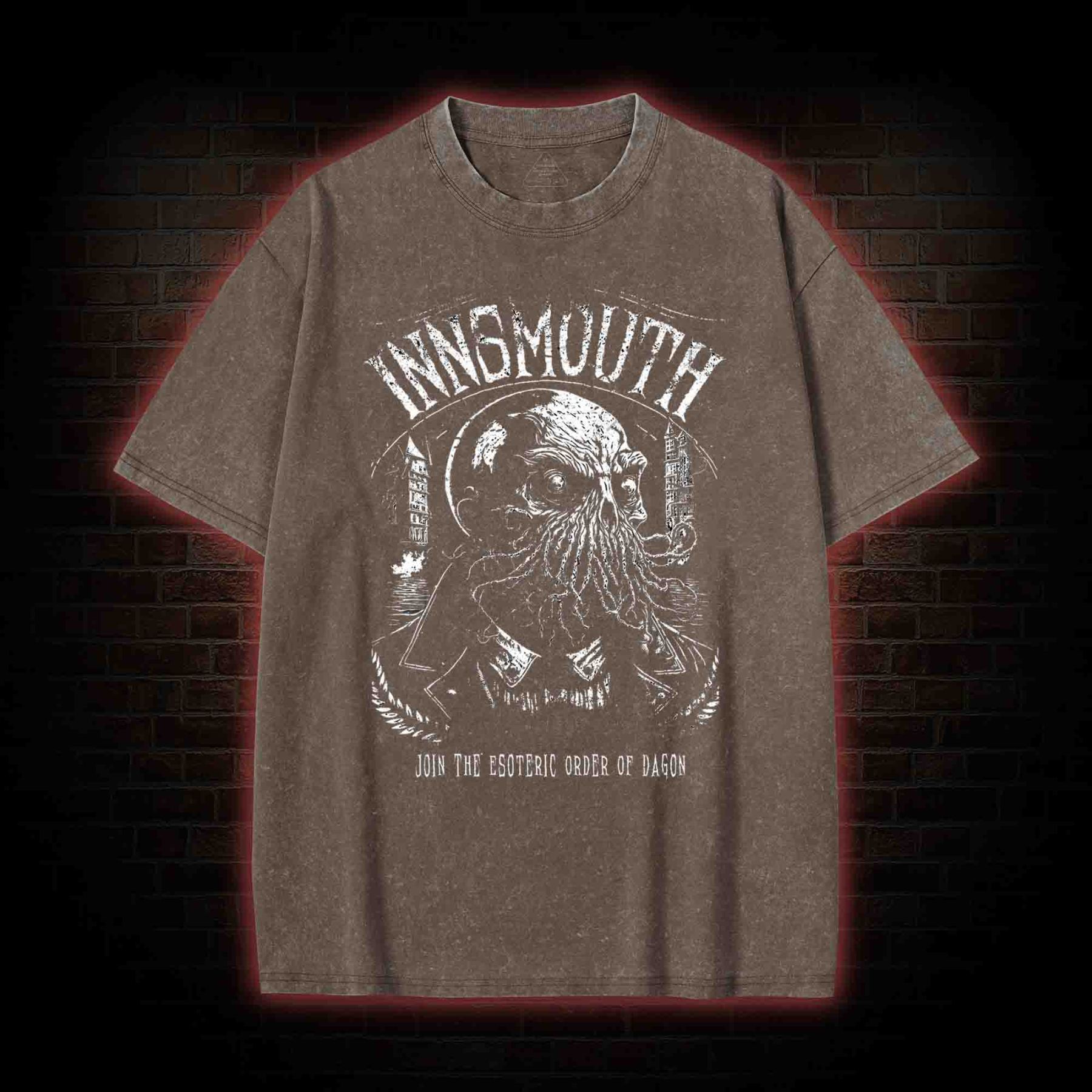 Join The Esoteric Order of Dagon Washed T-shirt