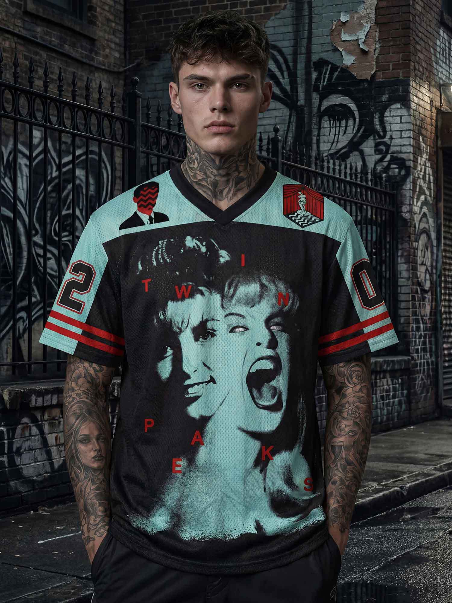 Fire Walk with Me Mesh Jersey