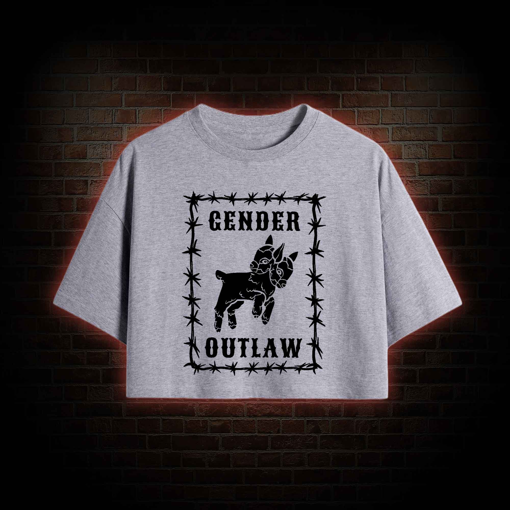 Gender Outlaw Crop Top