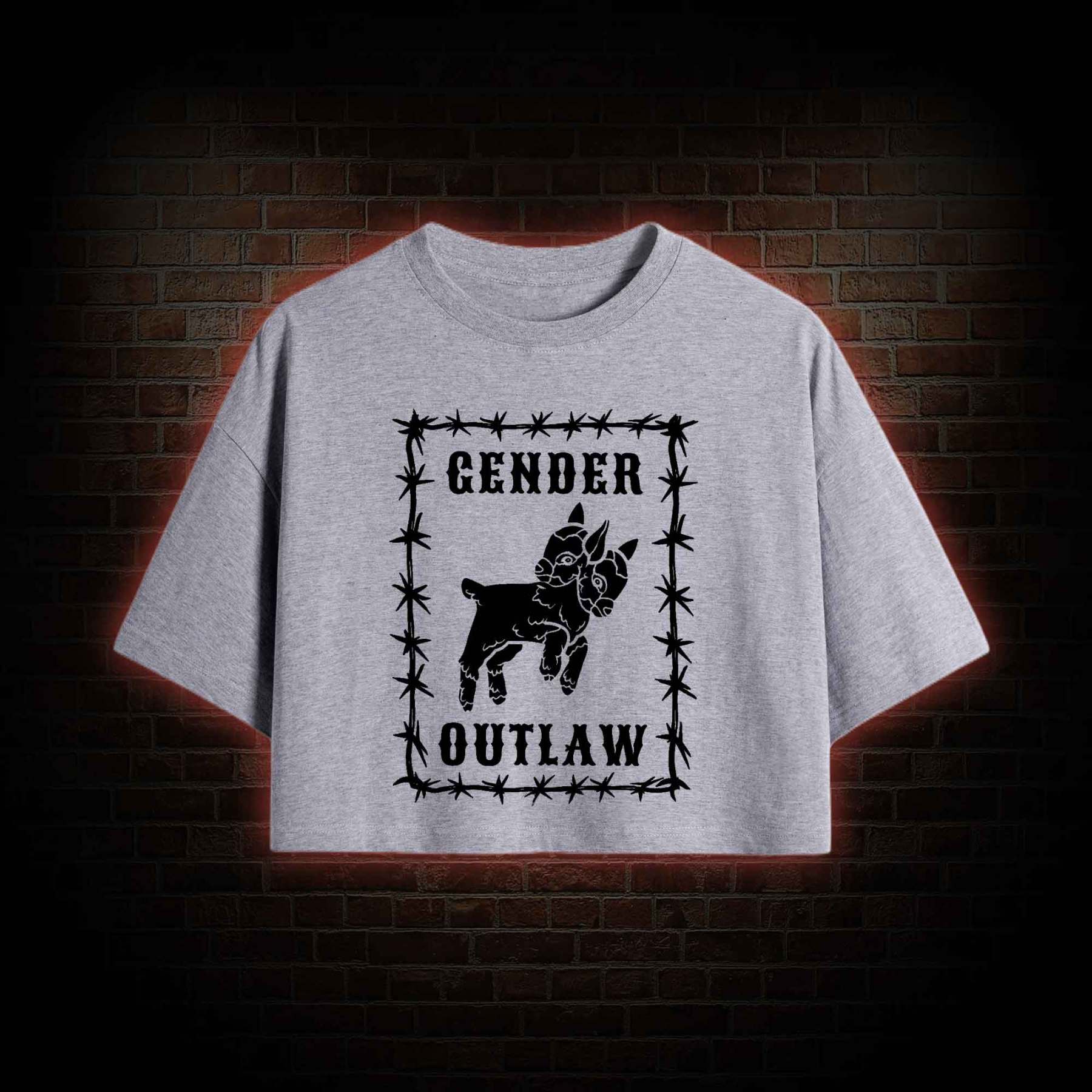 Gender Outlaw Crop Top