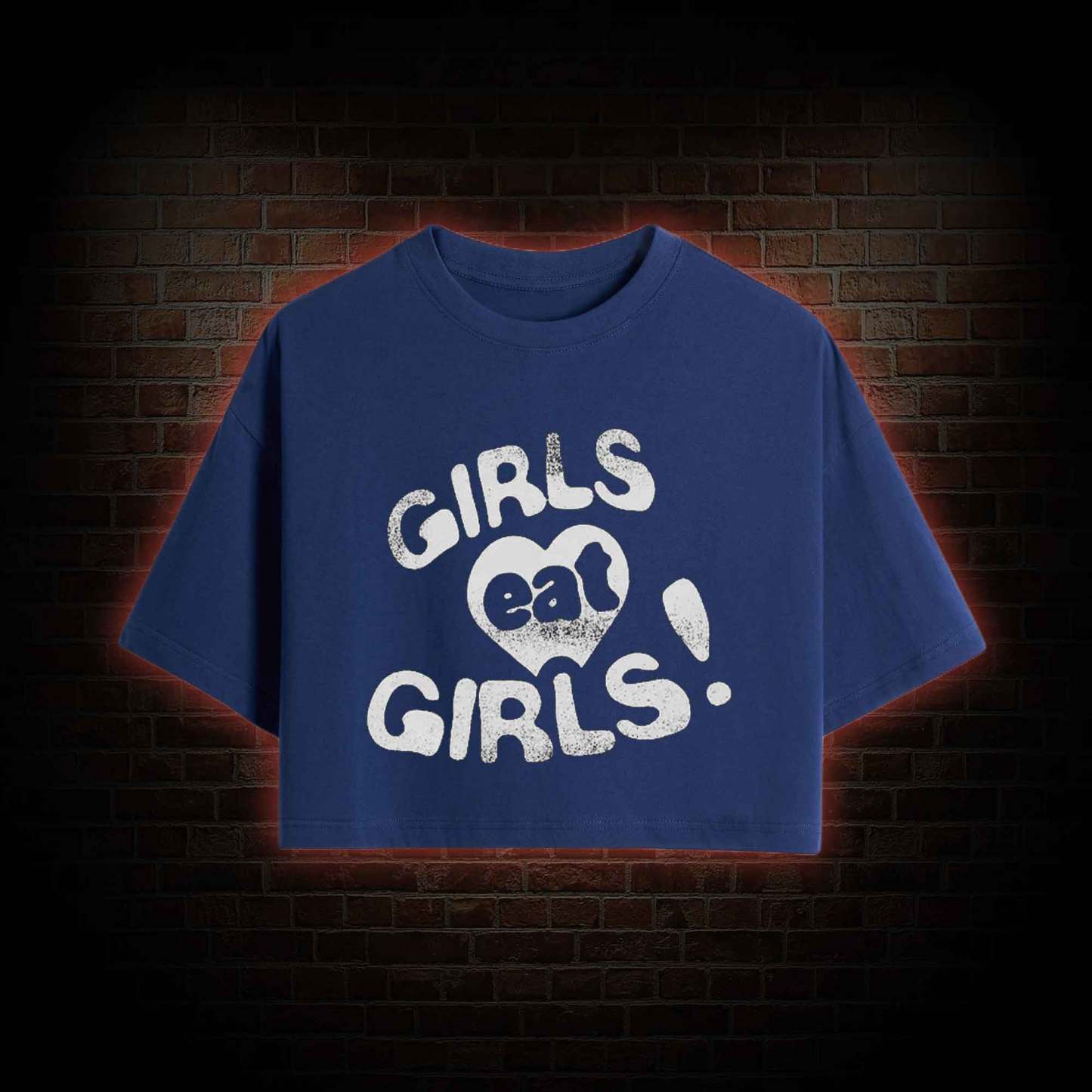 Girls Eat Girls Crop Top