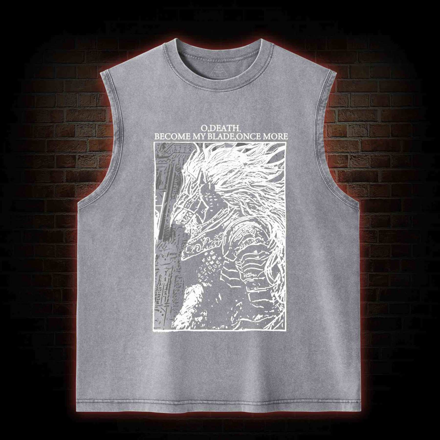 The Black Blade Washed Tank Top