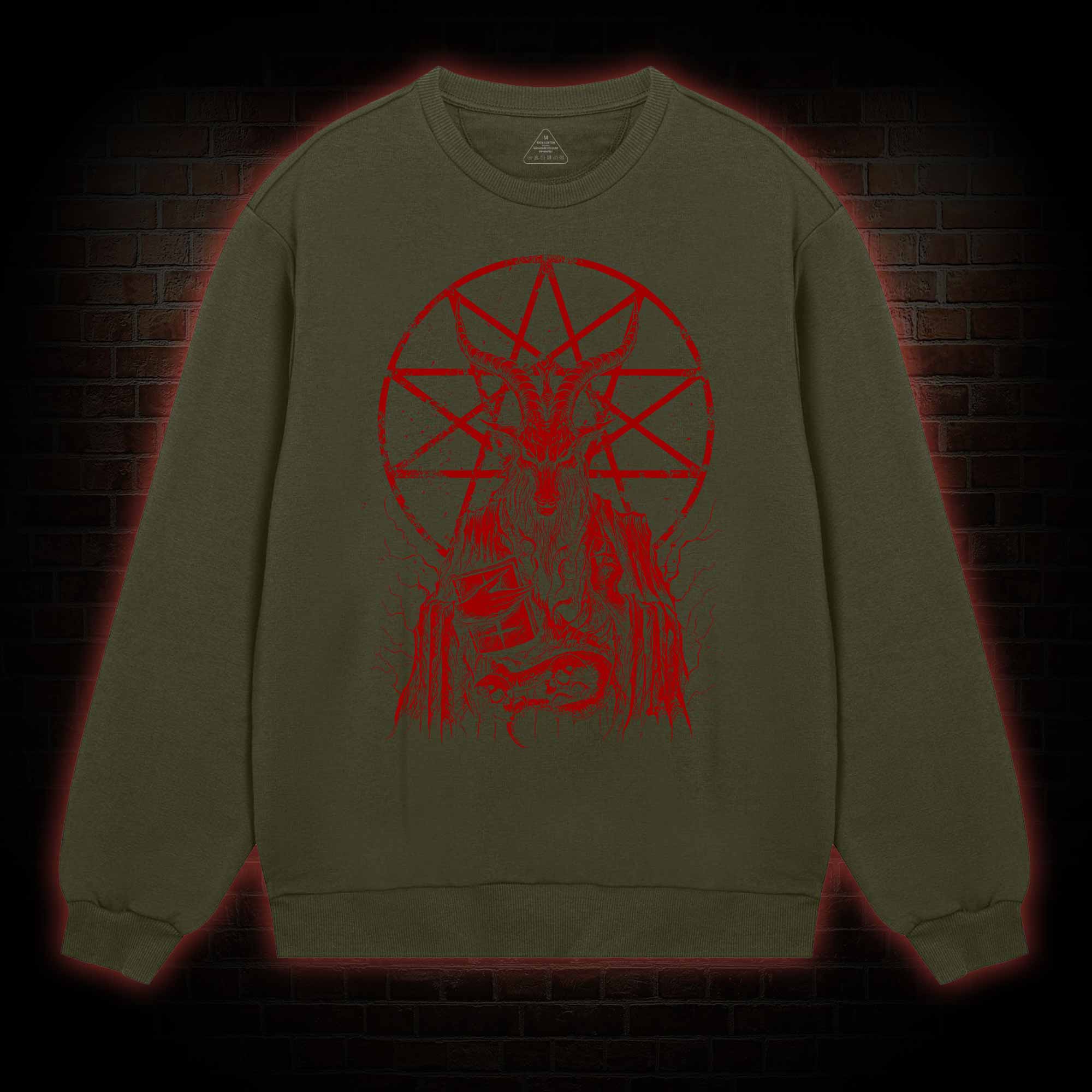 Dark Devil Baphomet Sweatshirt