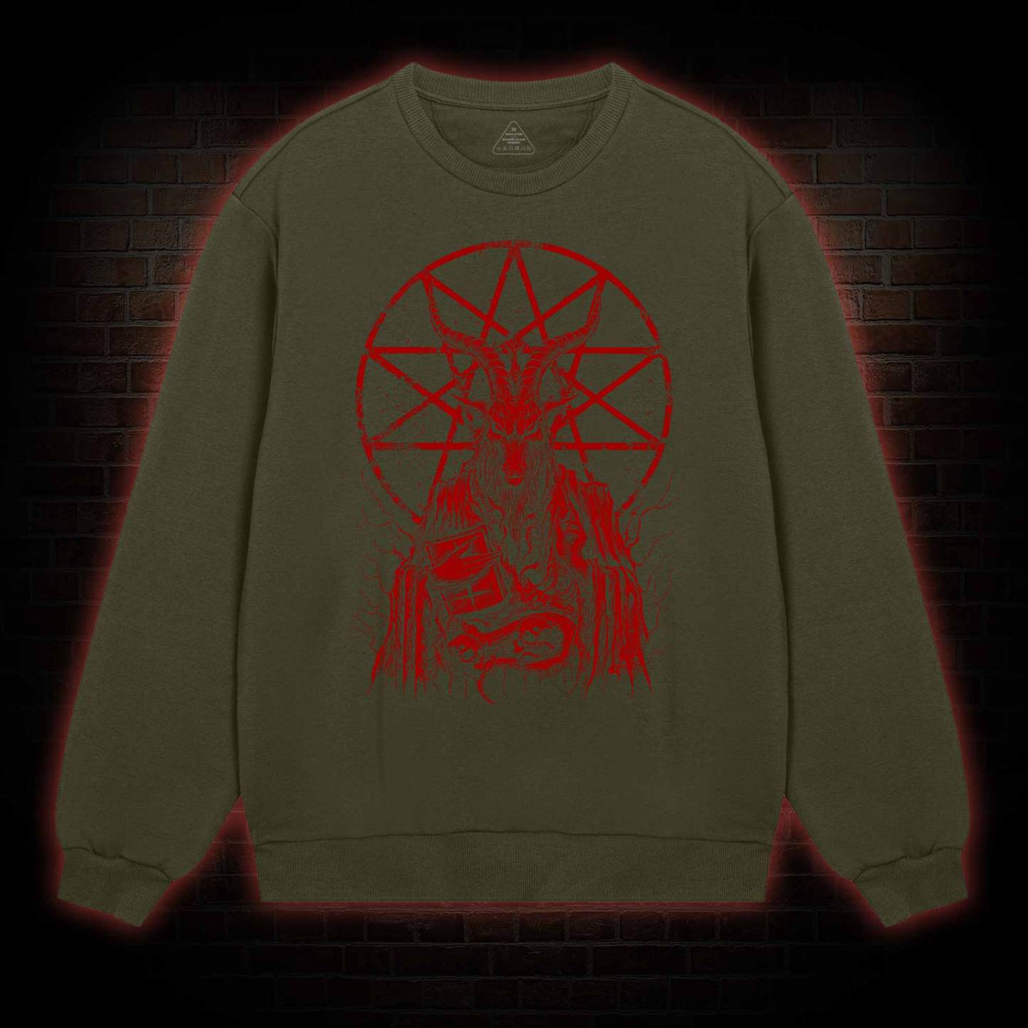 Dark Devil Baphomet Sweatshirt