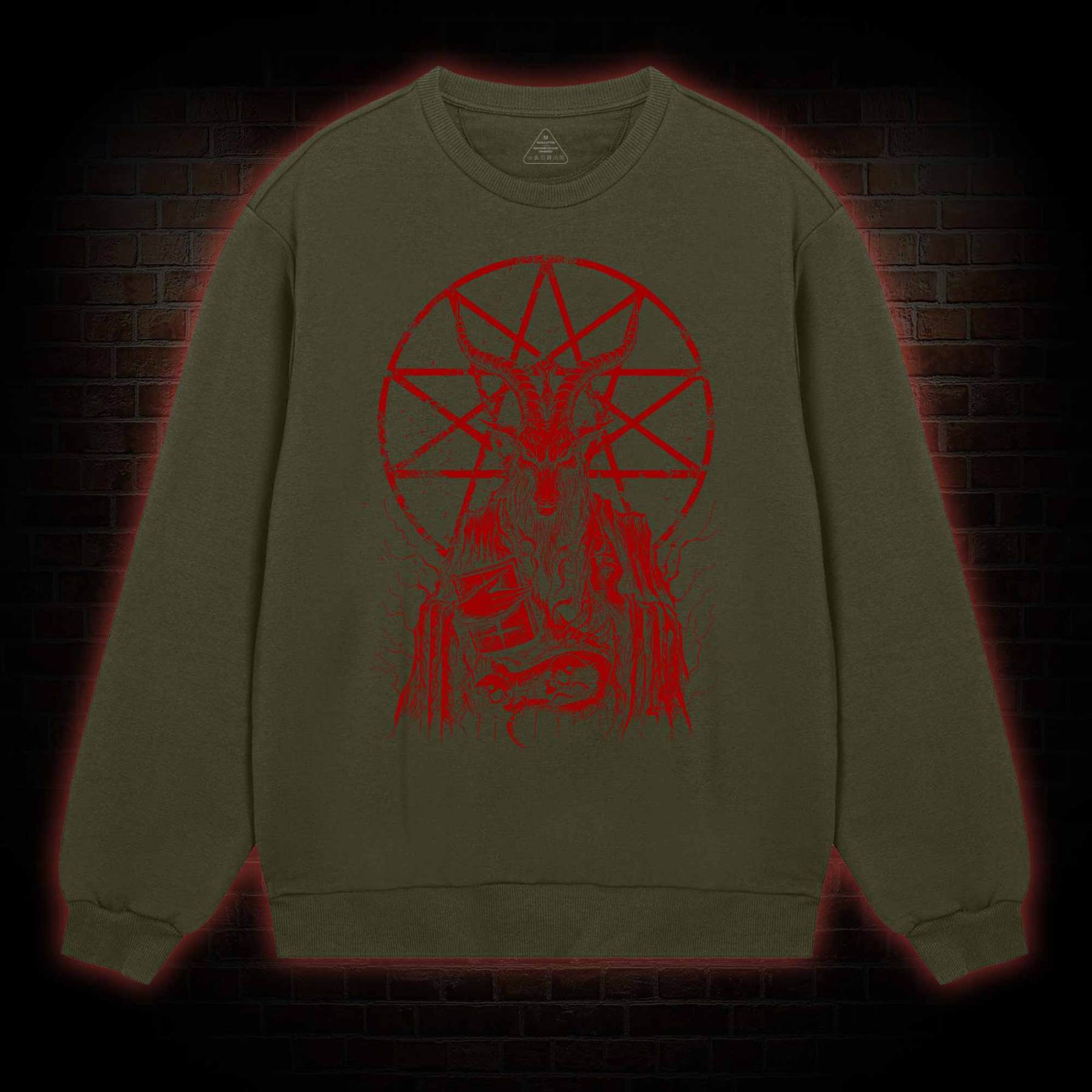 Dark Devil Baphomet Sweatshirt