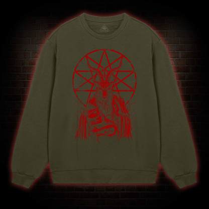 Dark Devil Baphomet Sweatshirt