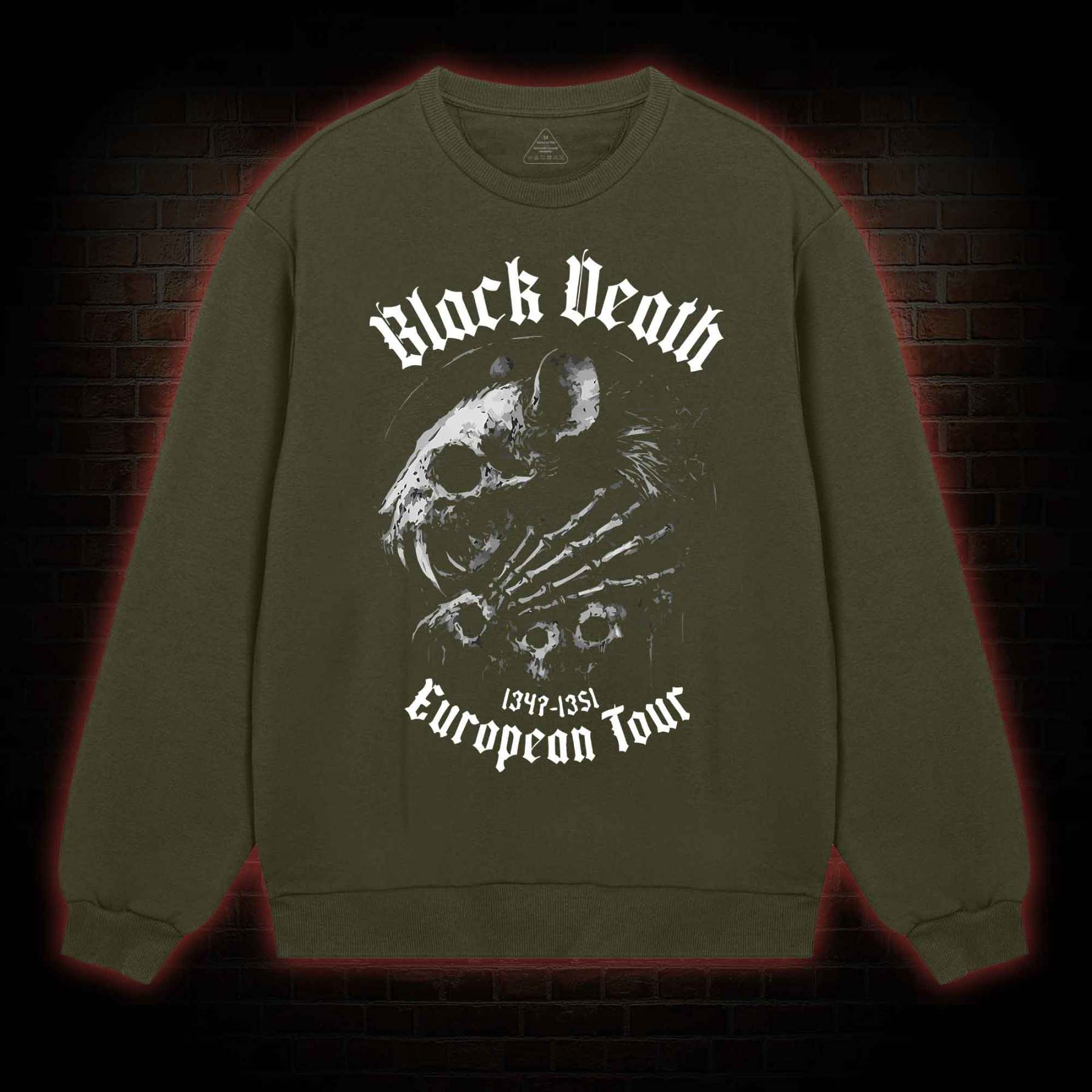 Black Death Plague Sweatshirt