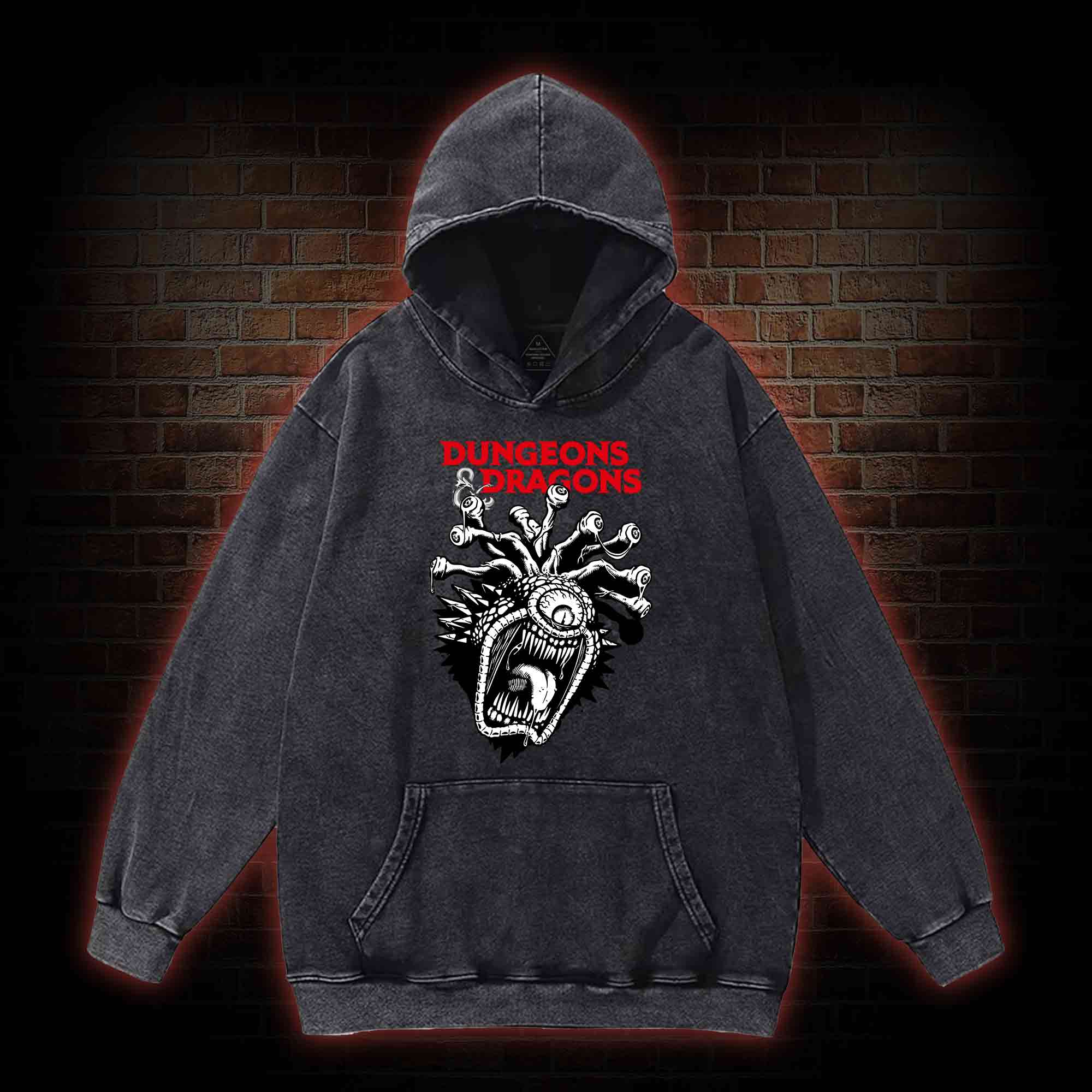 Dungeons Dragons Beholder Washed Hoodie
