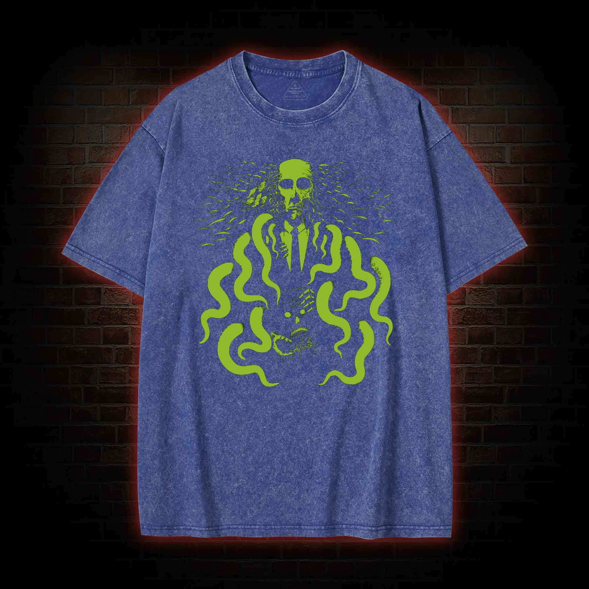 H.P. Lovecraft Cthulhu Washed T-shirt