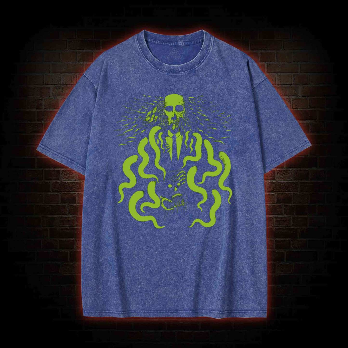 H.P. Lovecraft Cthulhu Washed T-shirt