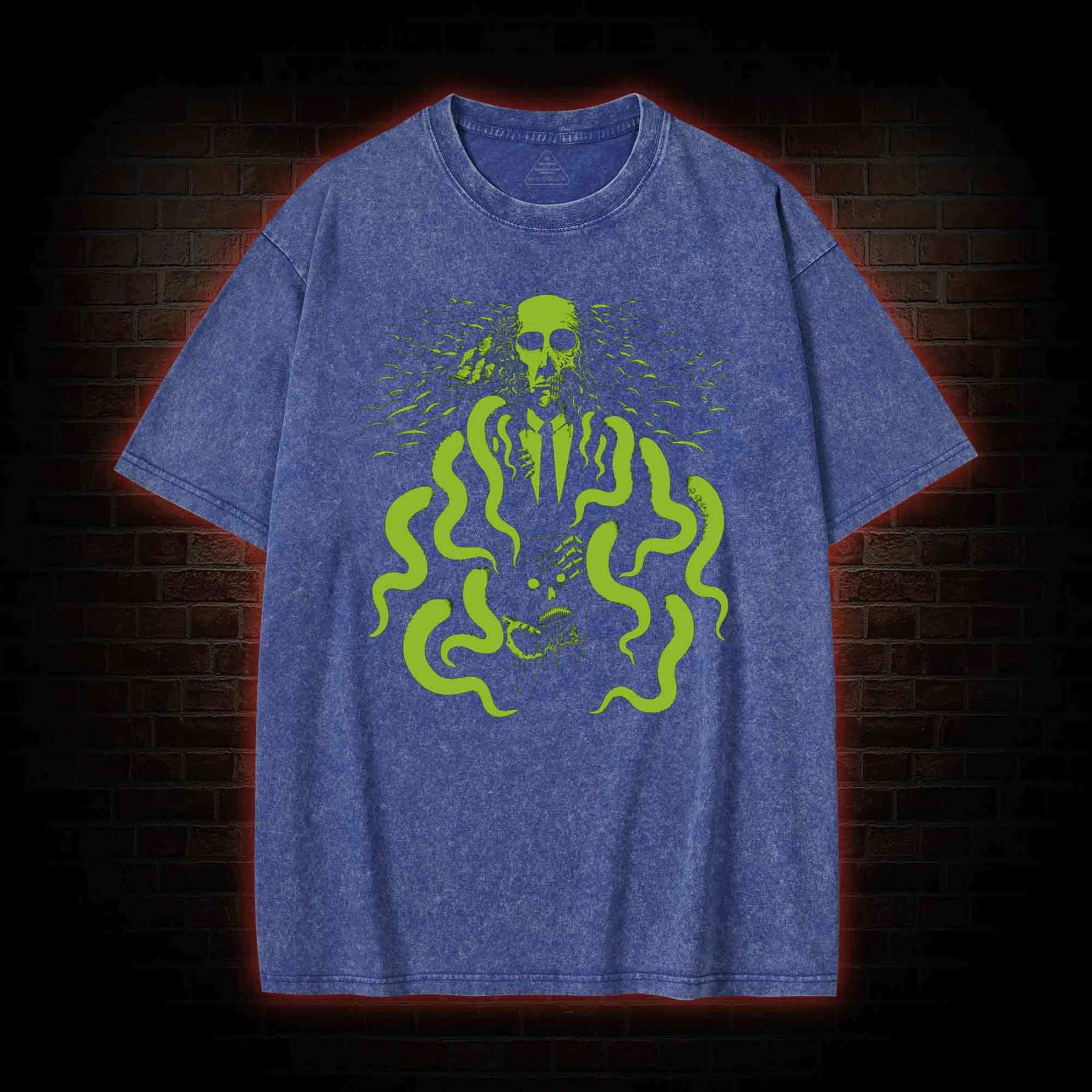 H.P. Lovecraft Cthulhu Washed T-shirt