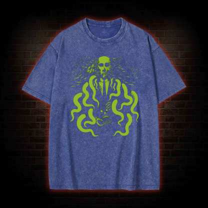H.P. Lovecraft Cthulhu Washed T-shirt