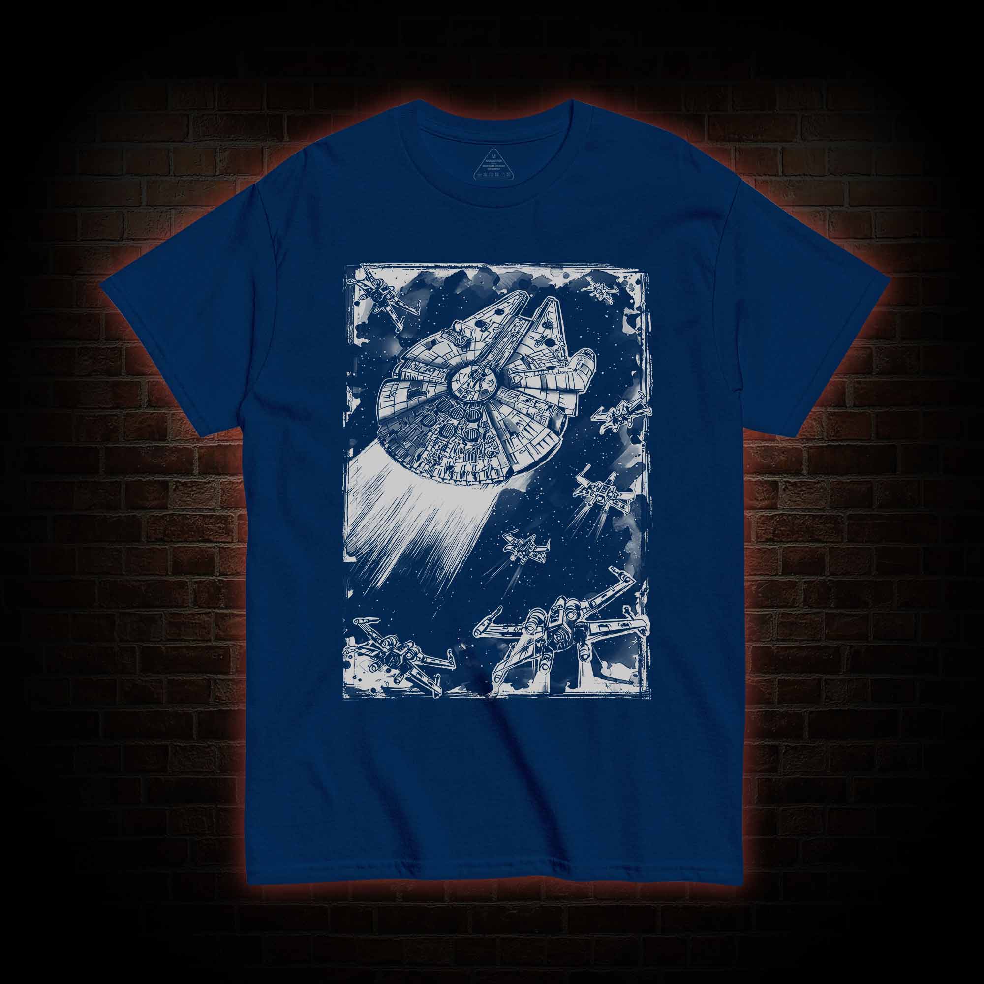 Vintage Space Ship T-Shirt 