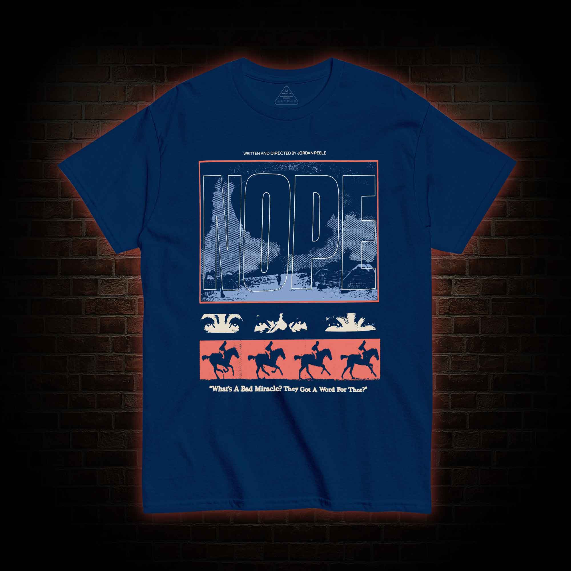 Standing Blue Shoes T-shirt 