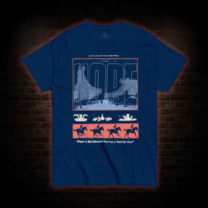 Standing Blue Shoes T-shirt 