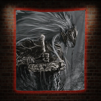 Rune of Death Tapestry