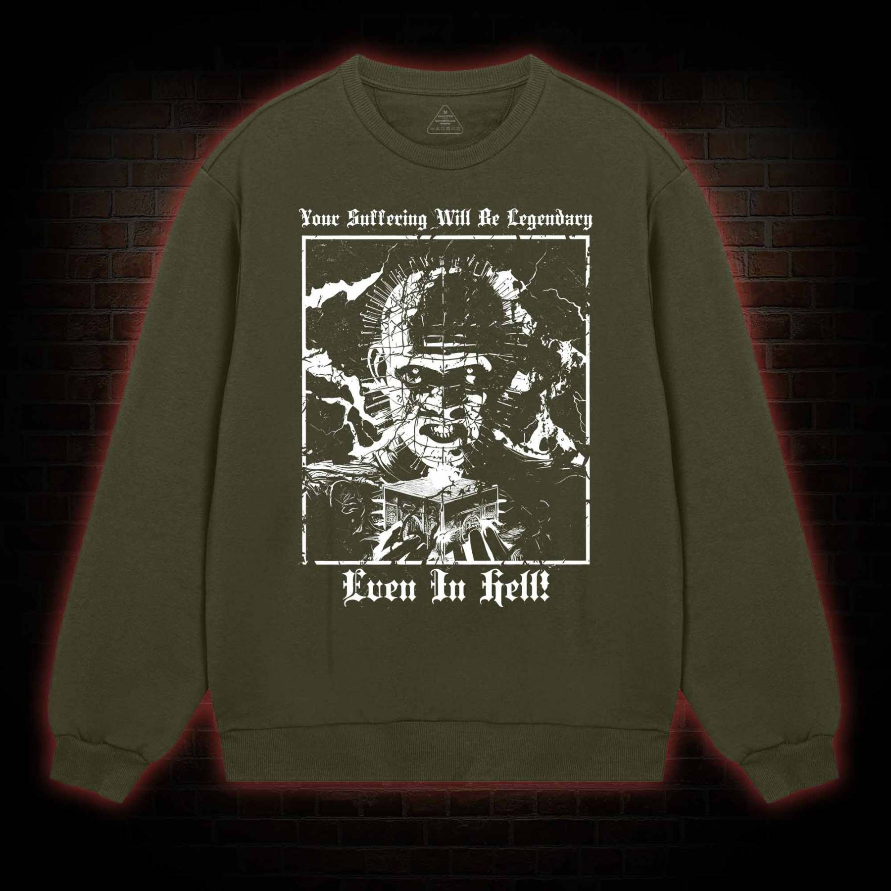 Retro Horror Monster Sweatshirt