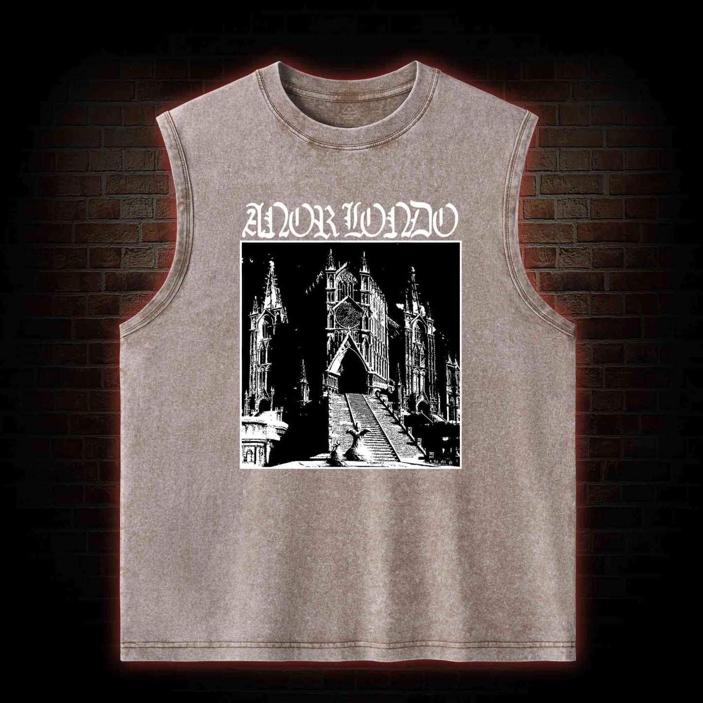 Abandoned Lost City Washed Tank Top