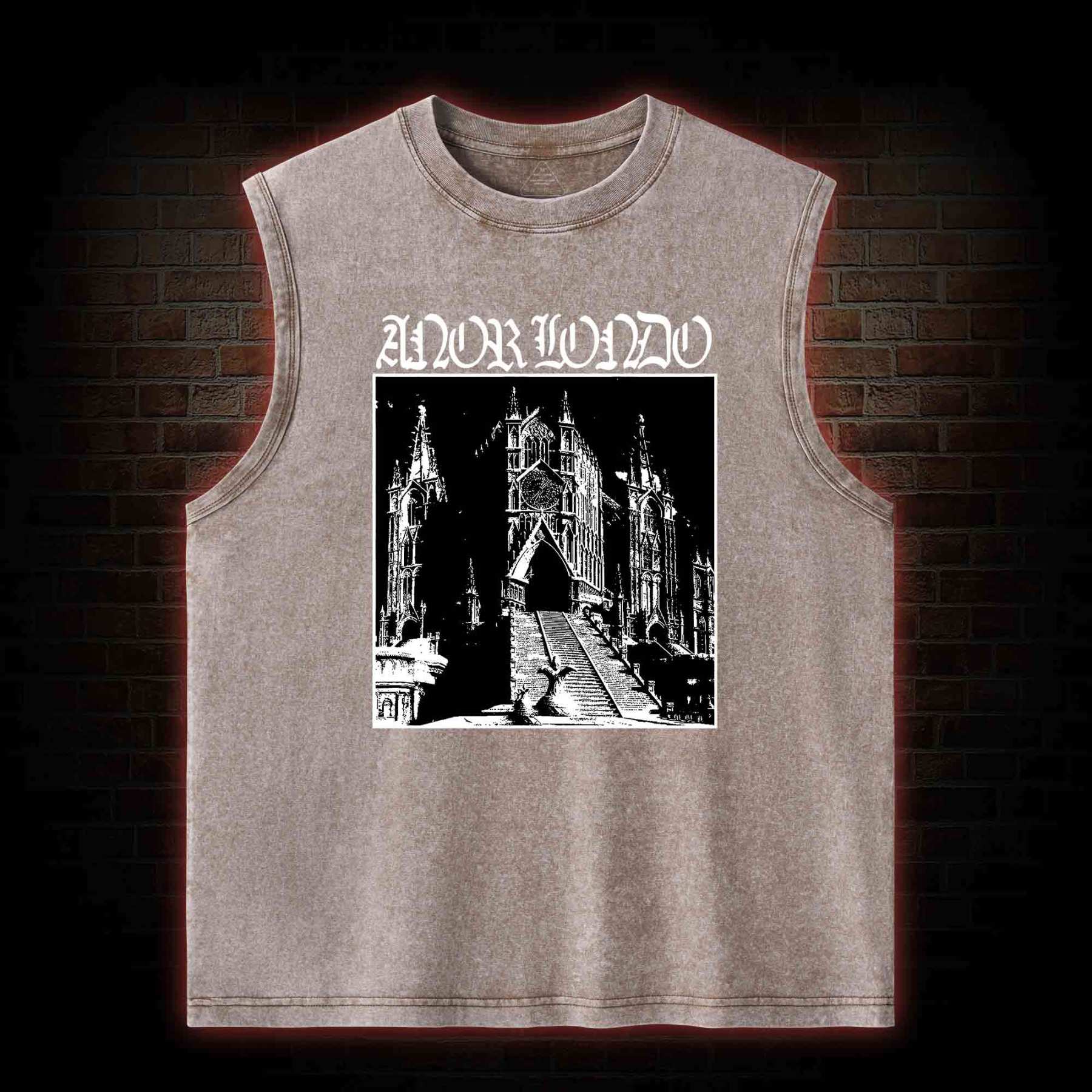 Abandoned Lost City Washed Tank Top