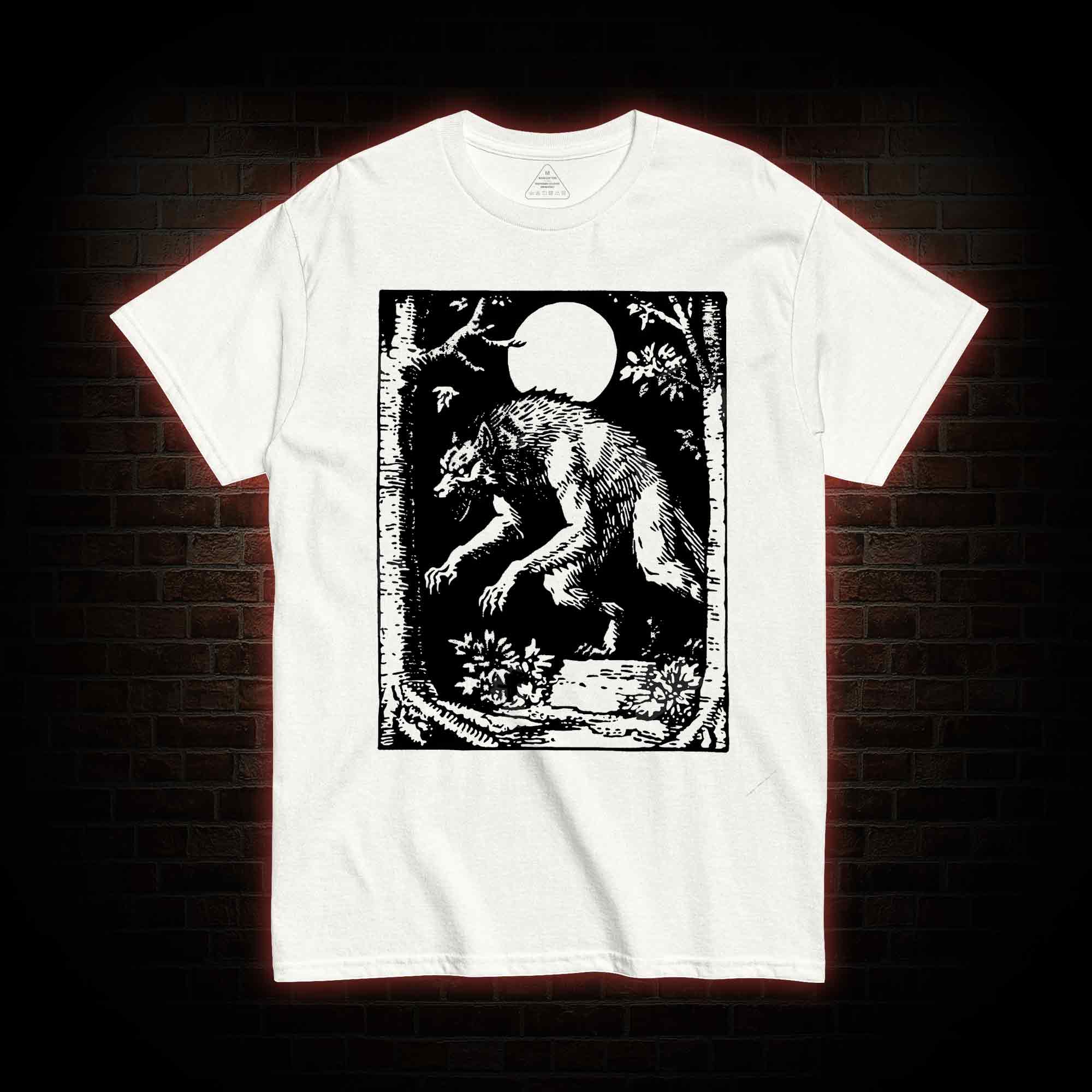 Werewolf Creepy T-shirt 