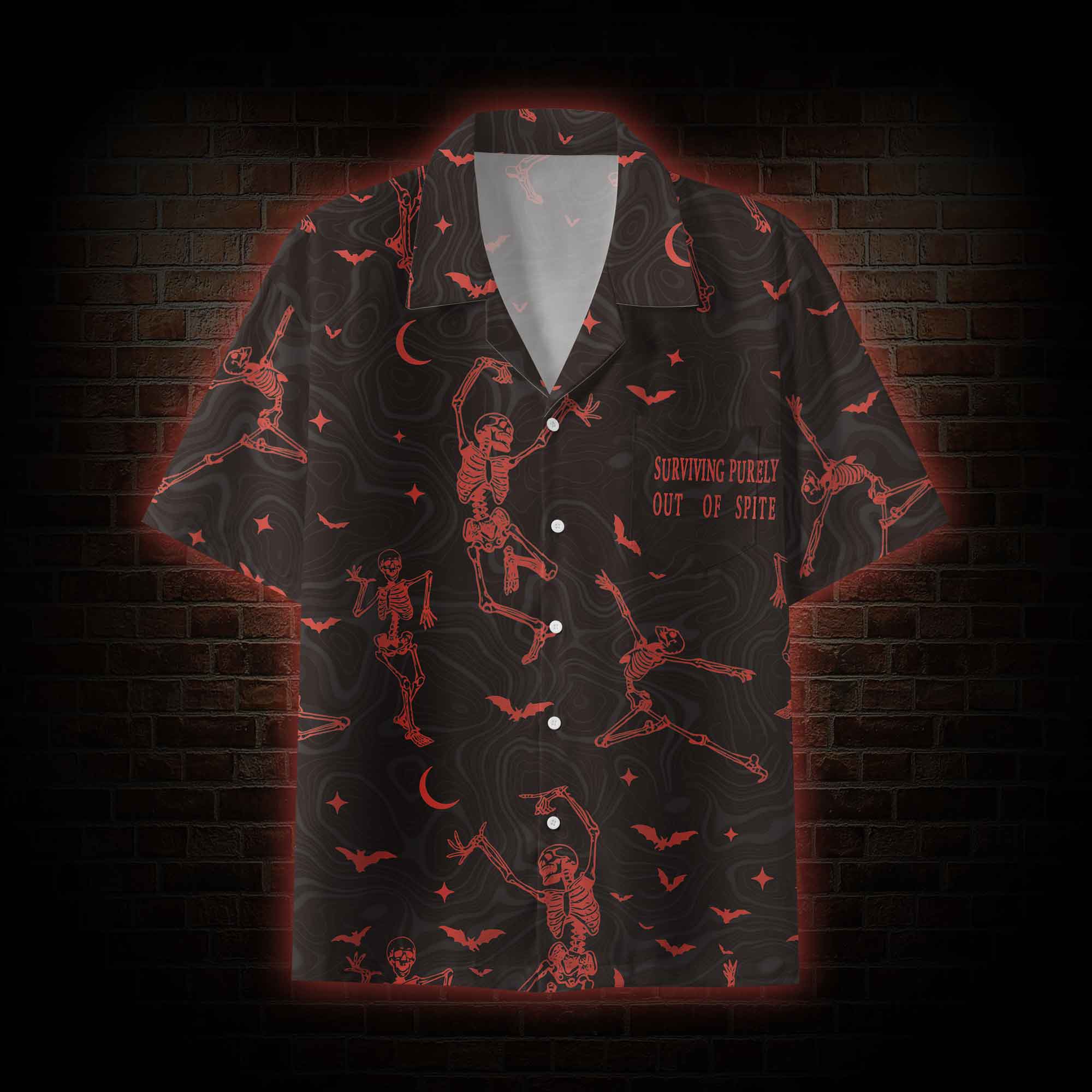 Surviving Purely Out of Spite Hawaiian Shirt