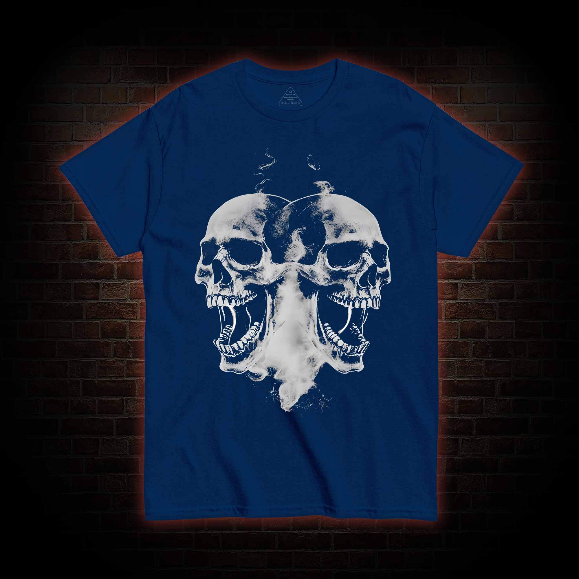Double Skull Smoke T-shirt