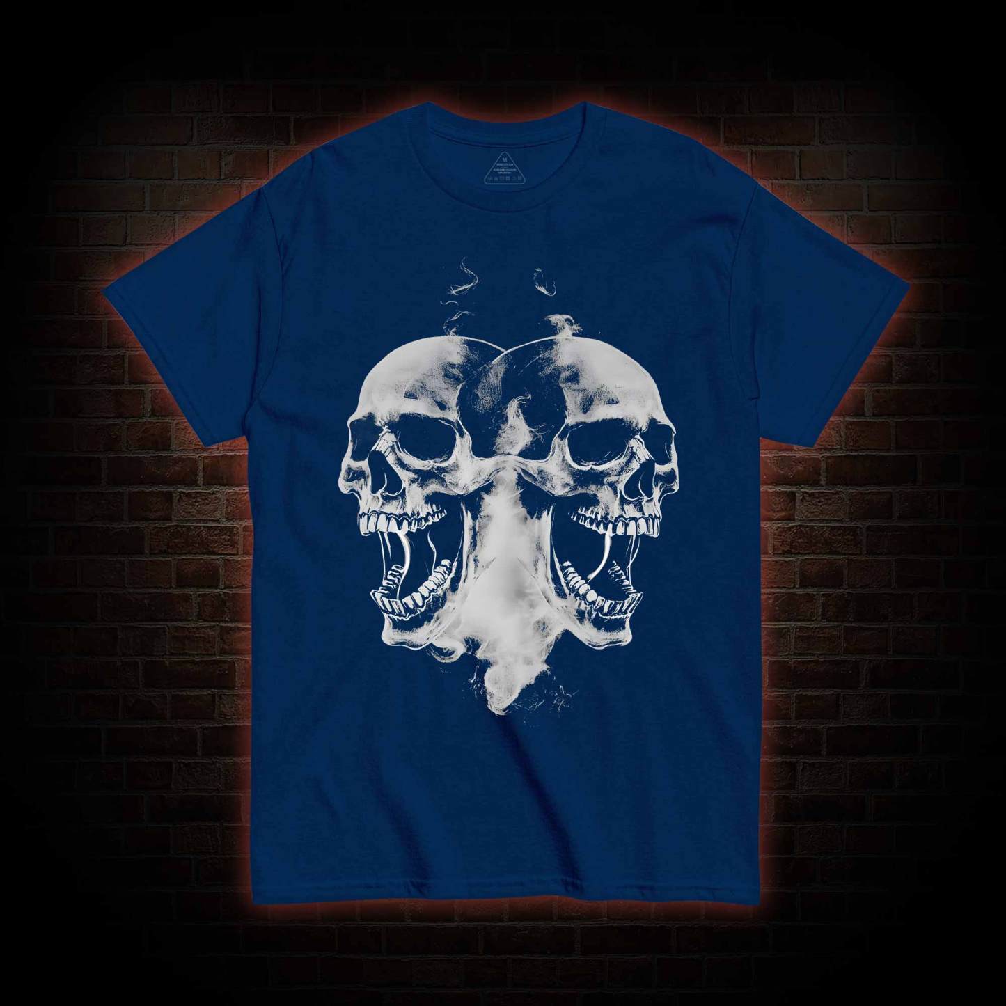 Double Skull Smoke T-shirt