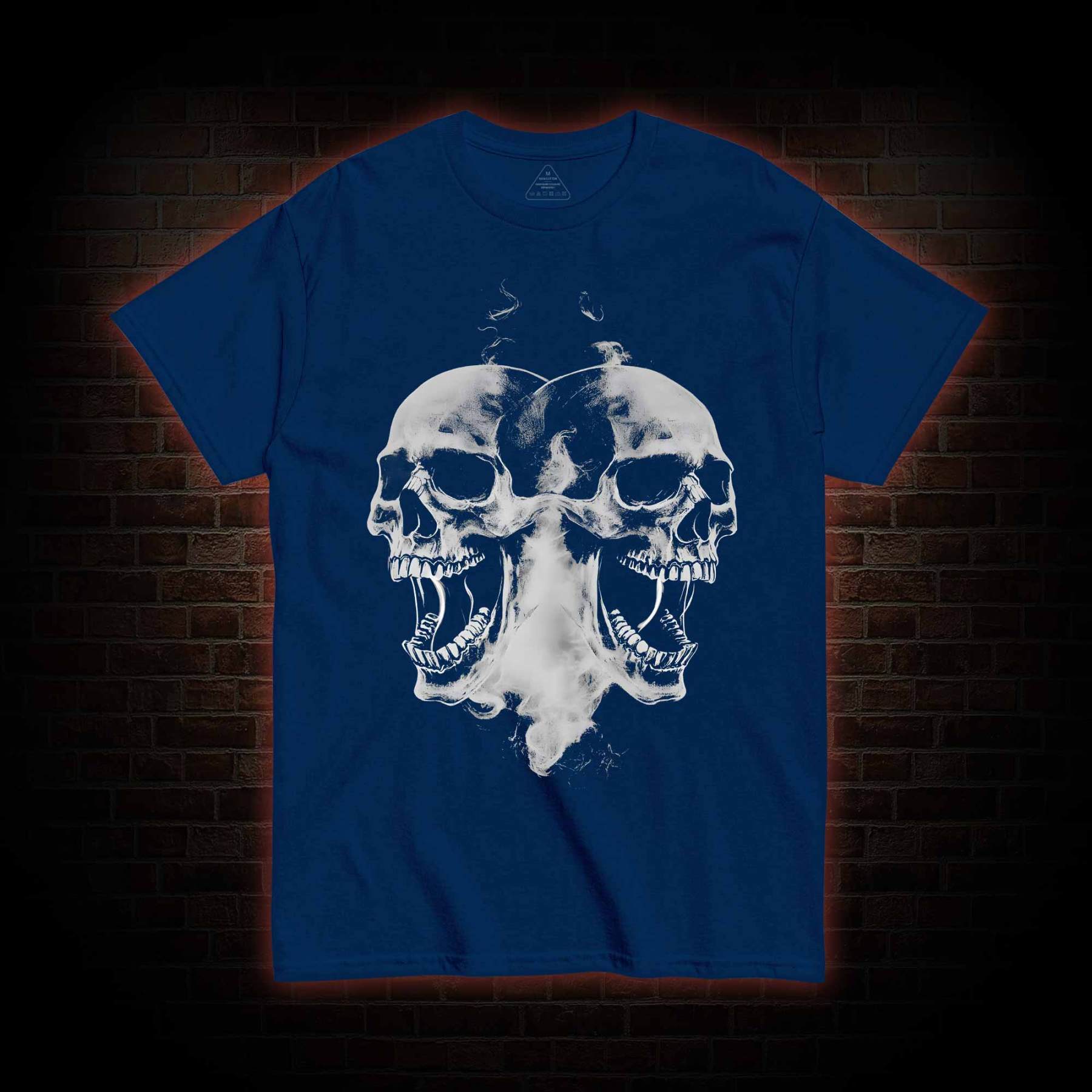 Double Skull Smoke T-shirt