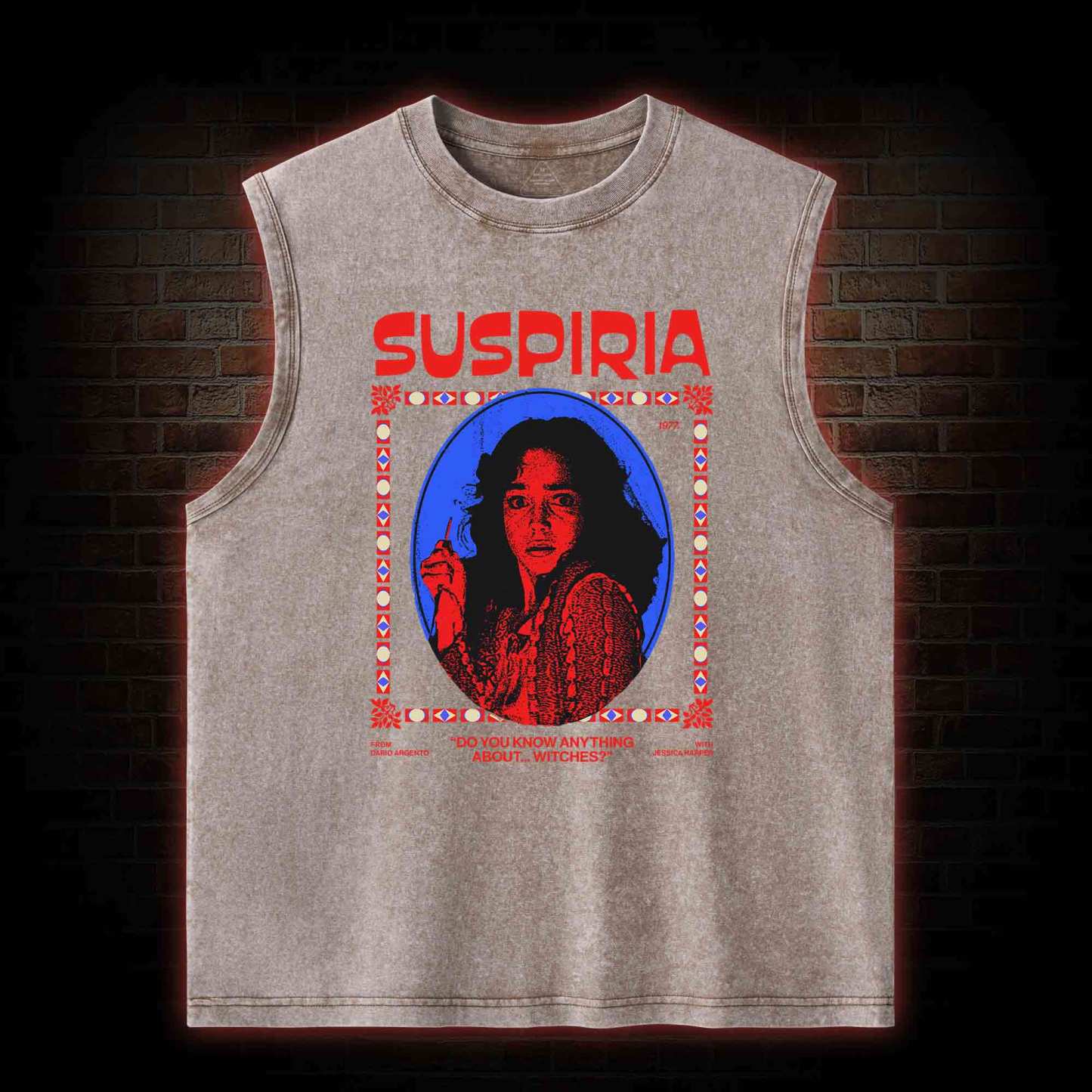 Let Mother Take Care of You Vintage Washed Tank Top