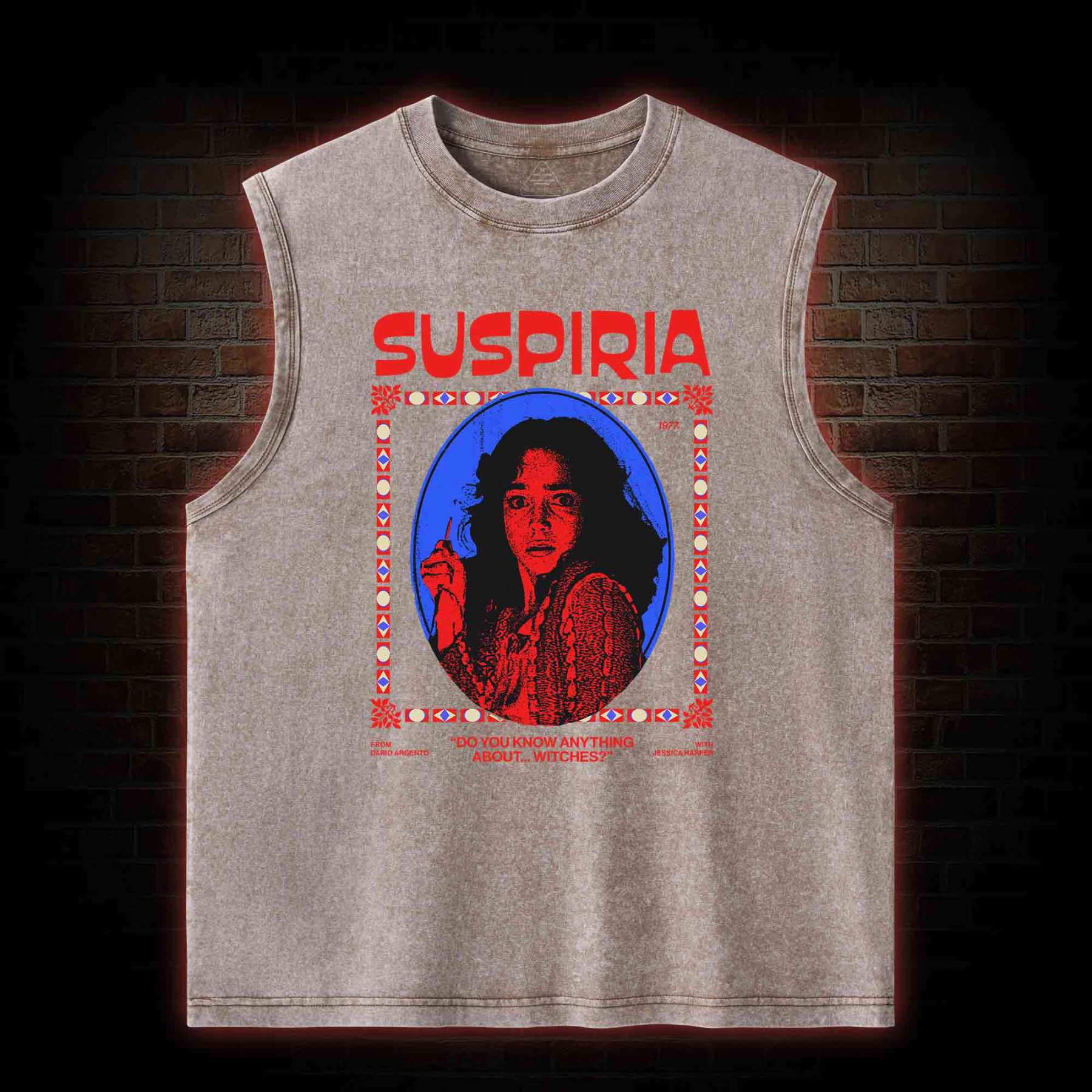 Let Mother Take Care of You Vintage Washed Tank Top