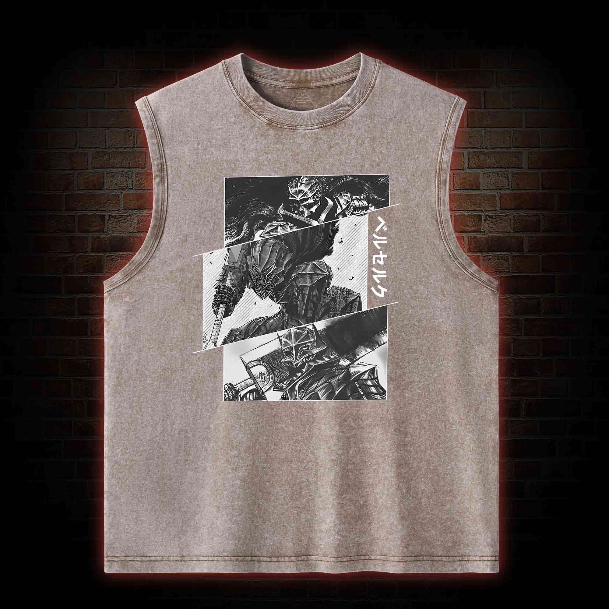 Berserk Washed Tank Top