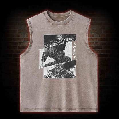 Berserk Washed Tank Top