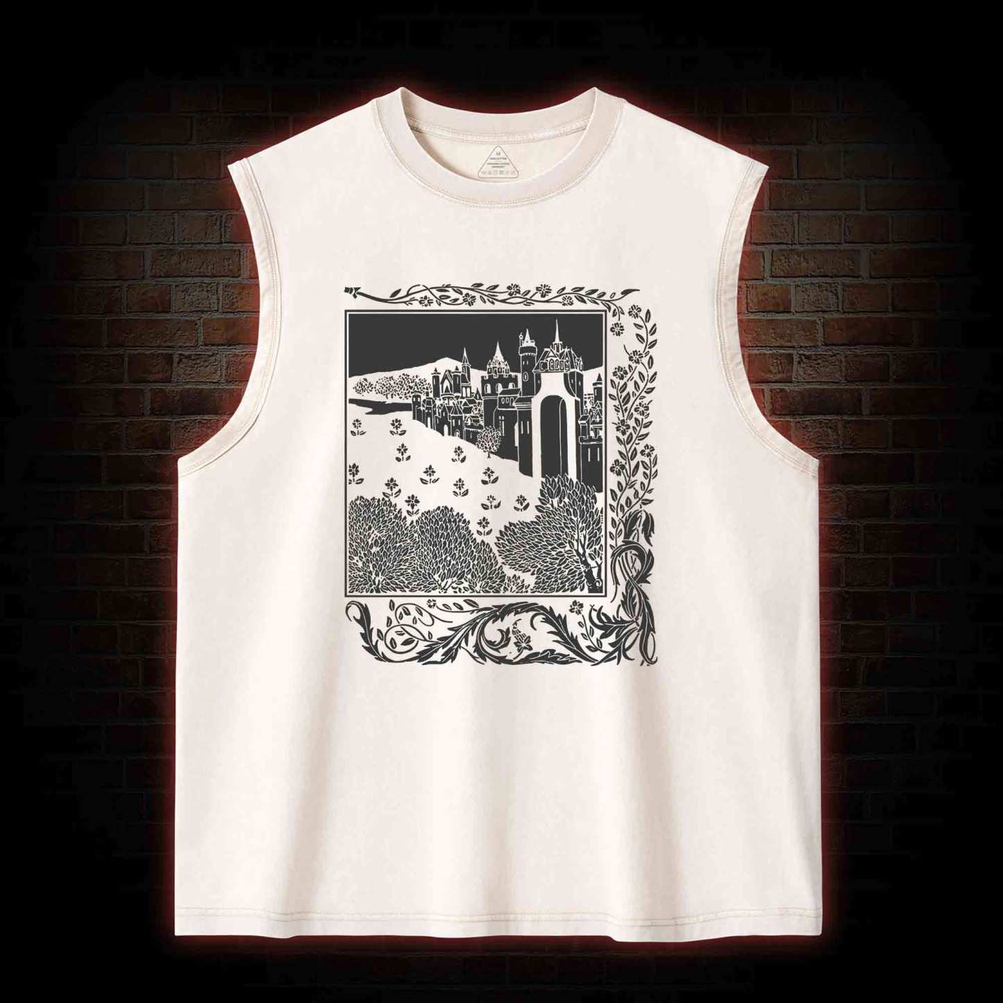 Medieval Castle Washed Tank Top