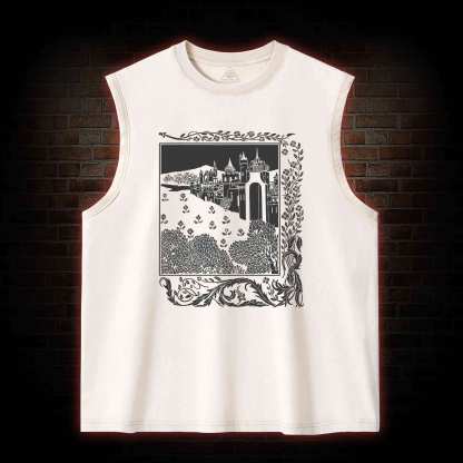 Medieval Castle Washed Tank Top