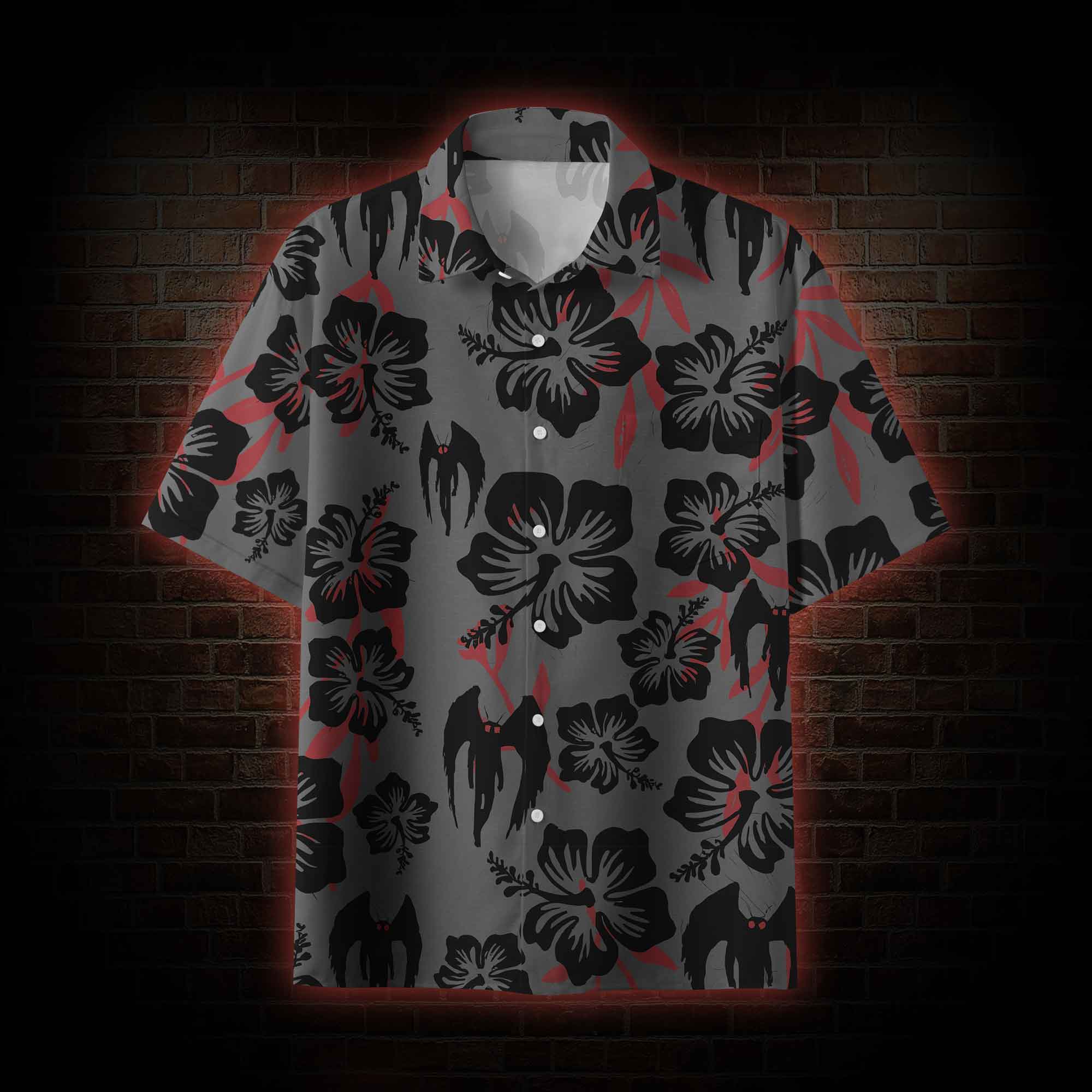 Mothman Hawaiian Shirt