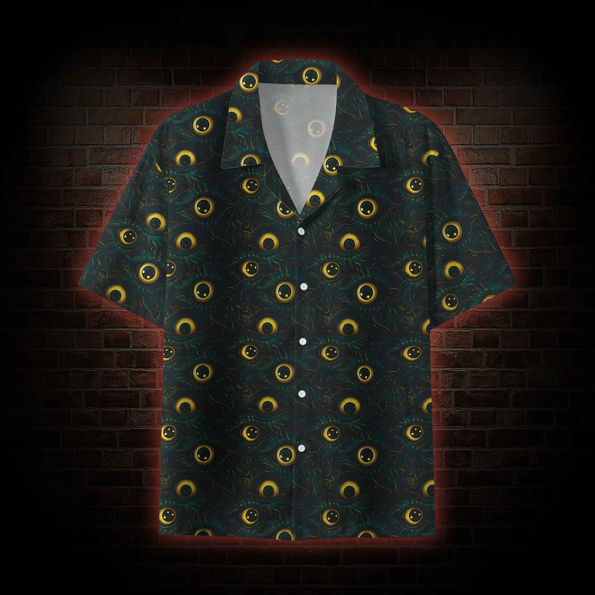 Eyes of the Deep Hawaiian Shirt
