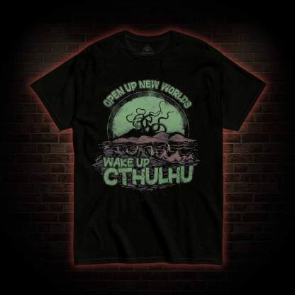 Wake up Cthulhu T-shirt 