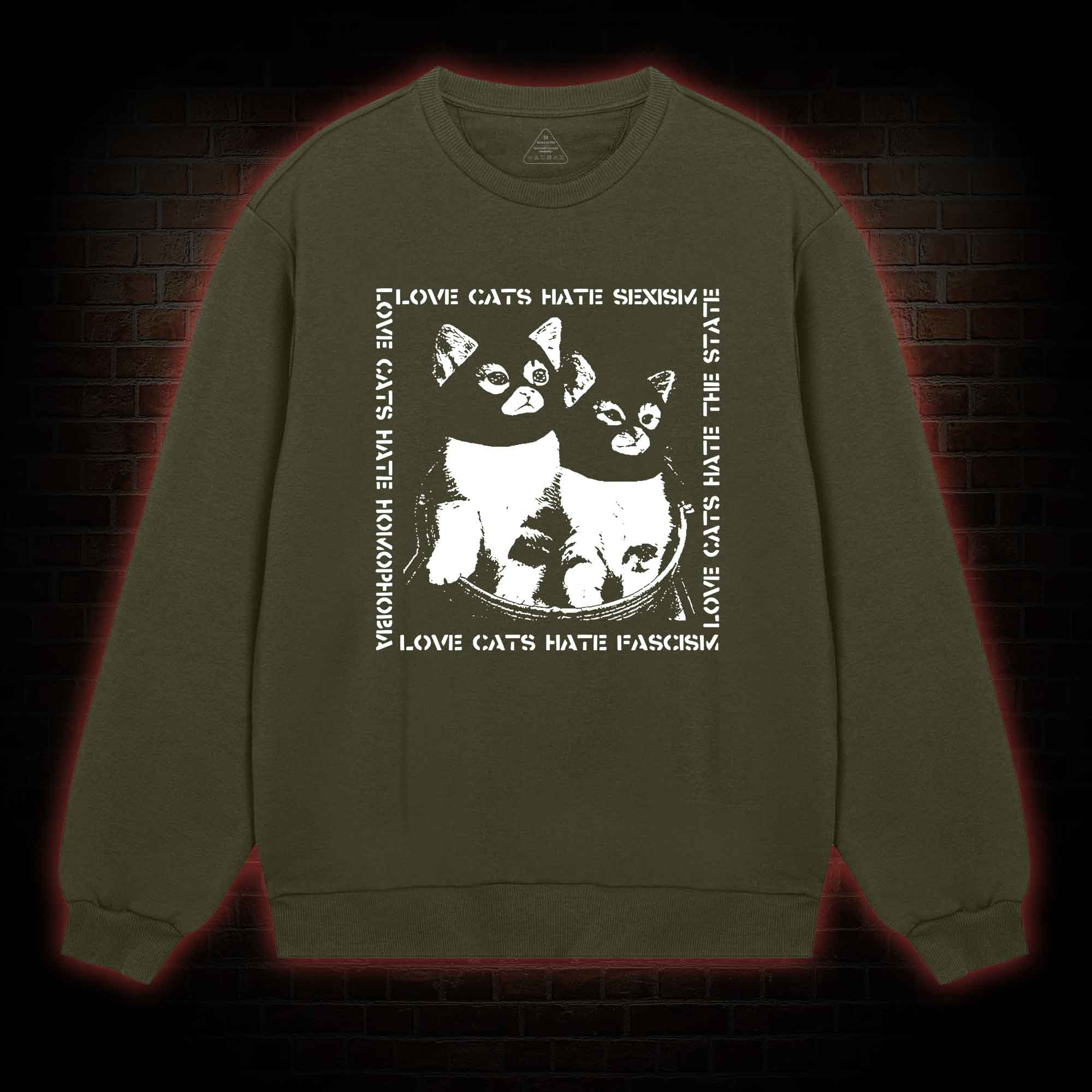 Love Cats Sweatshirt