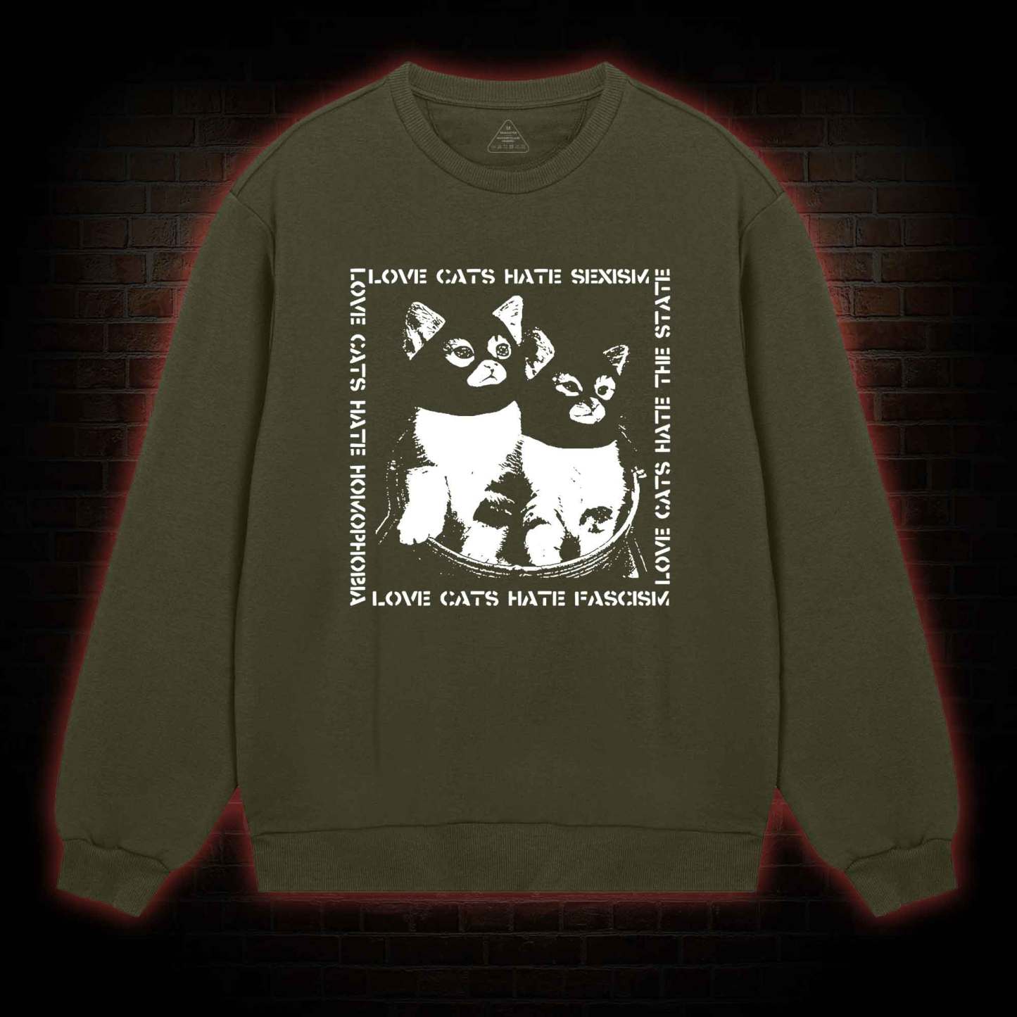 Love Cats Sweatshirt
