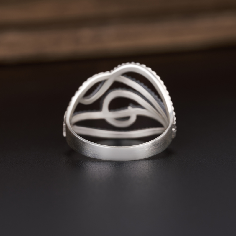 011 Sterling Silver Band Ring