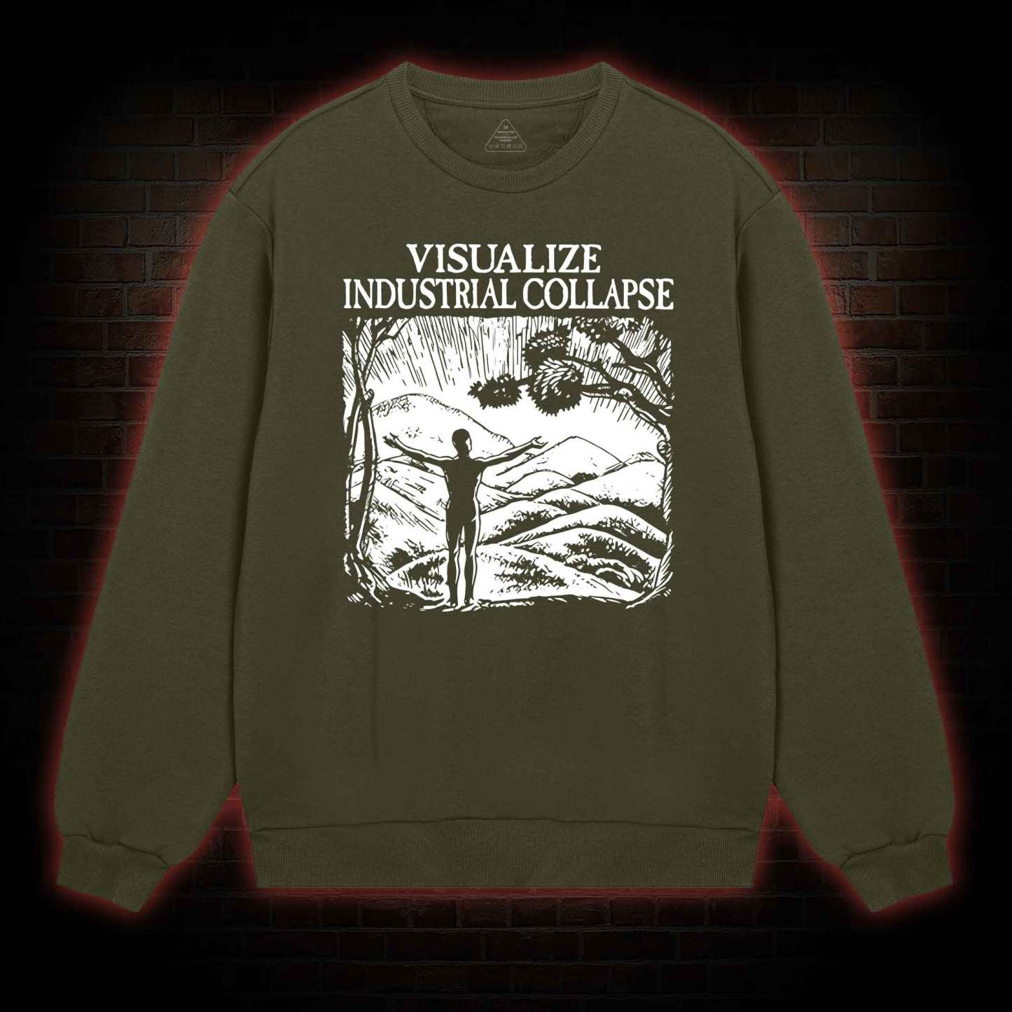 Visualize Industrial Collapse Sweatshirt