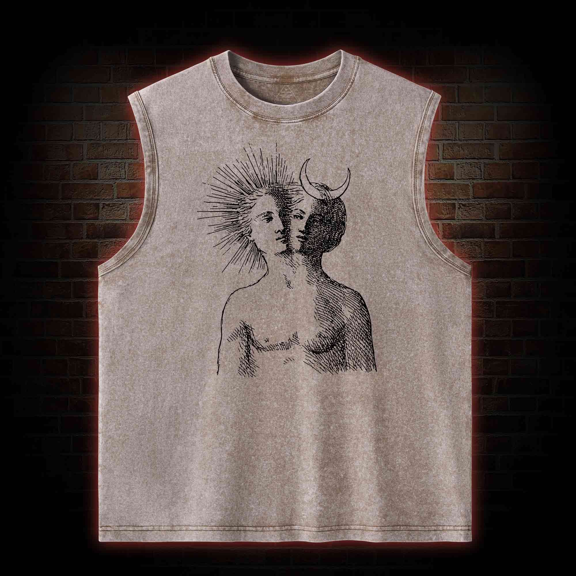 Duality Washed Tank Top