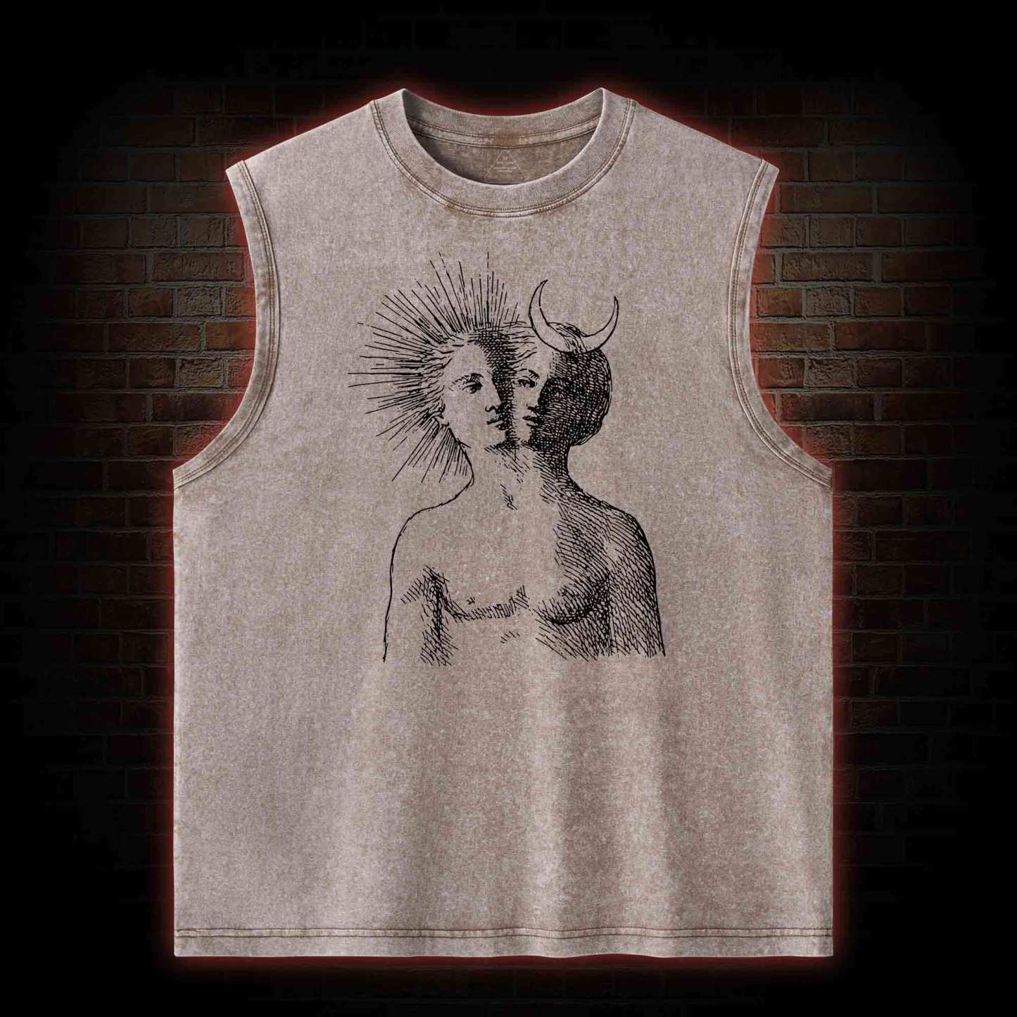 Duality Washed Tank Top