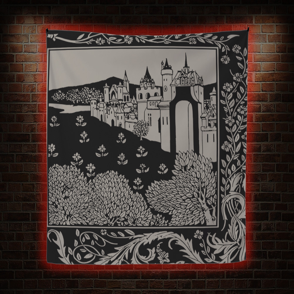 Medieval Castle Tapestry