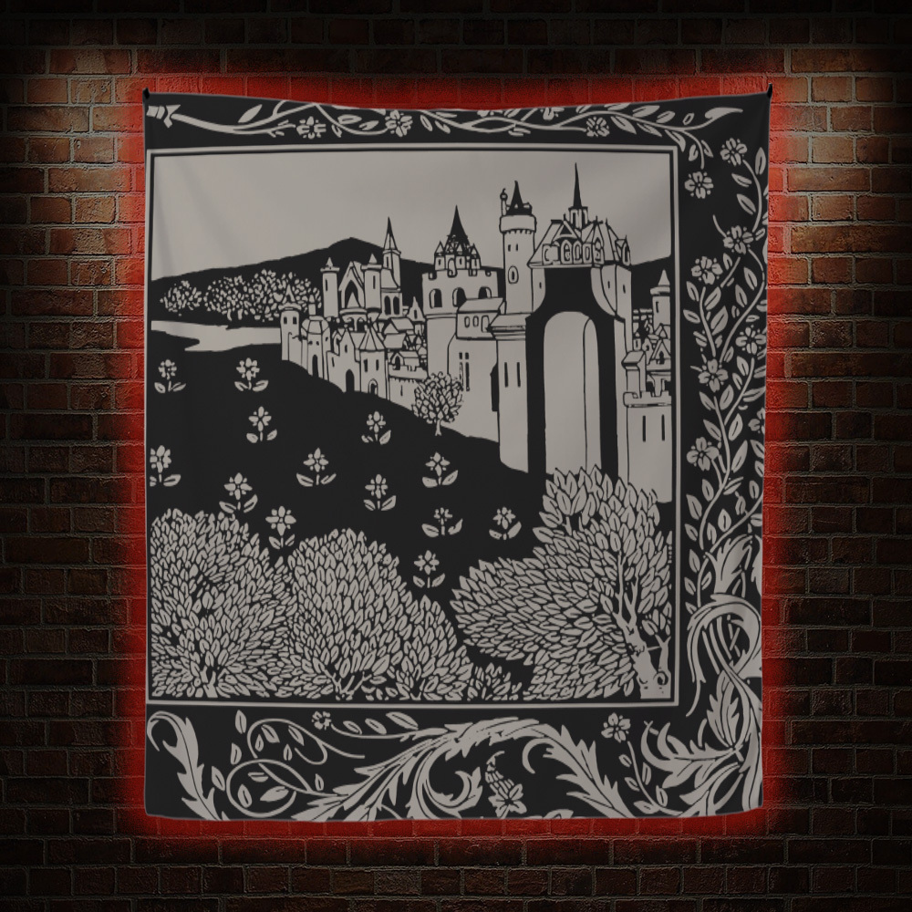 Medieval Castle Tapestry