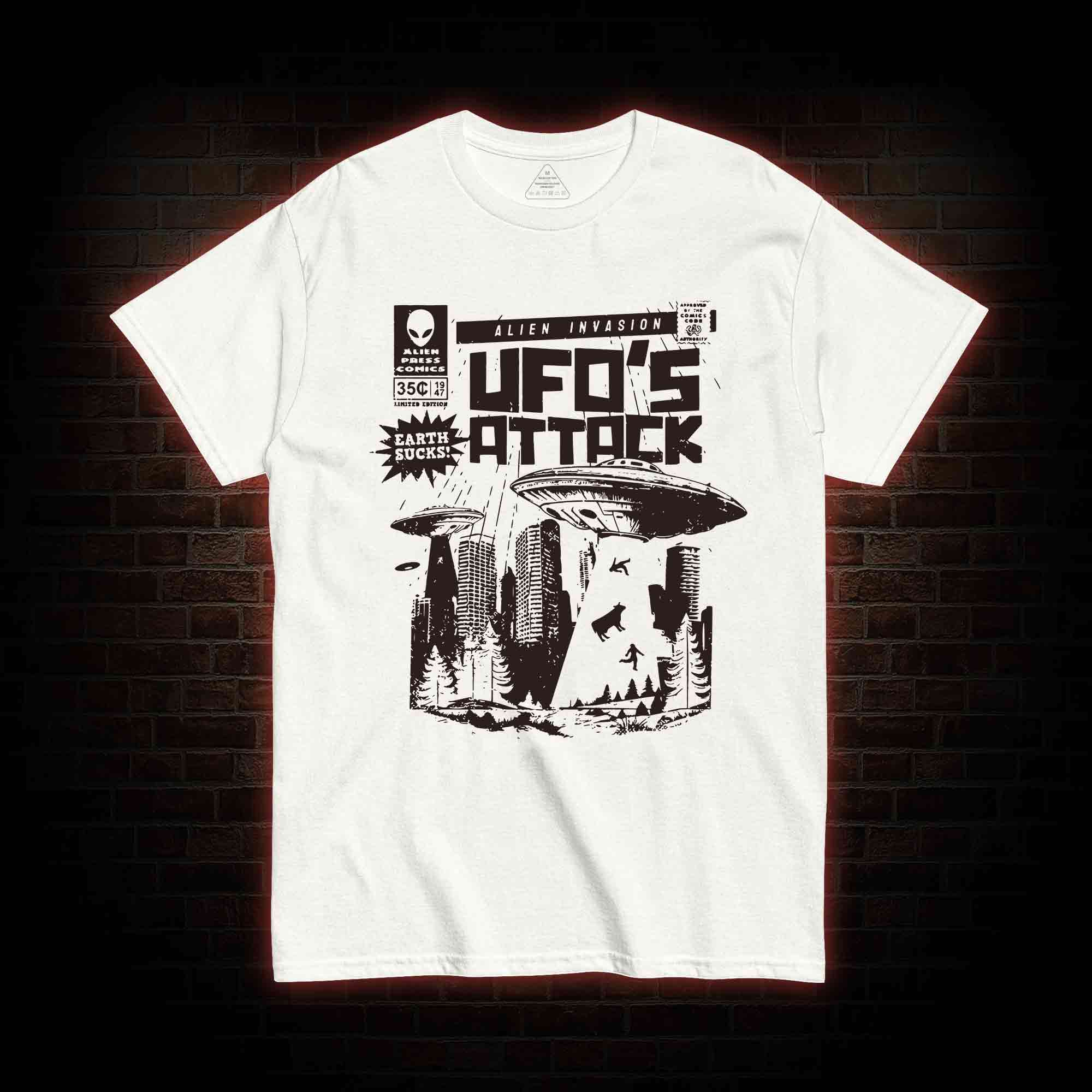 Ufo Attack T-shirt